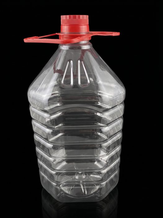 Edible Oil Bottles in PET Bottles for edible oil - manufactured by Ganpati Containers in Sri Ganganagar, Rajasthan
