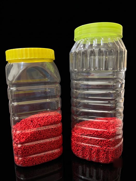 Confectionery & Sweets Jars in PET Jars for sweets & confectionery - manufactured by Ganpati Containers in Sri Ganganagar, Rajasthan