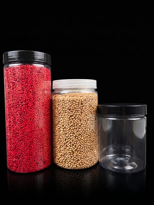 Confectionery & Sweets Jars in PET Jars for sweets & confectionery - manufactured by Ganpati Containers in Sri Ganganagar, Rajasthan