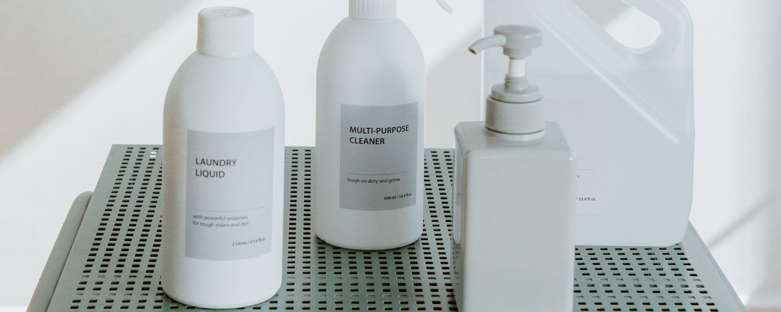 Phenyl & Dishwash Cleaners packaging - plastic packaging manufactured by Ganpati Containers in Sri Ganganagar, Rajasthan